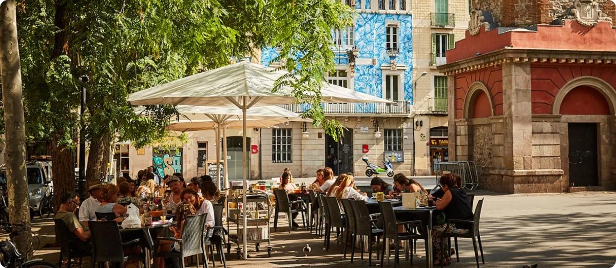 Foto del Barrio de Gracia de Barcelona